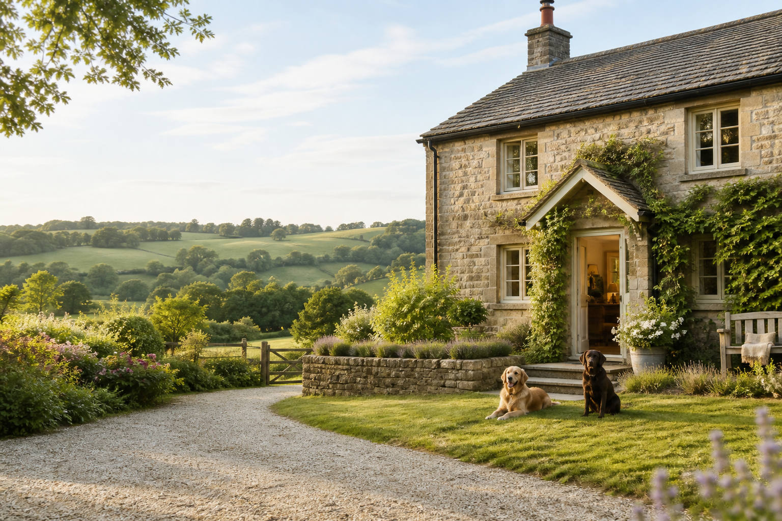 A warm pet-friendly UK cottage retreat